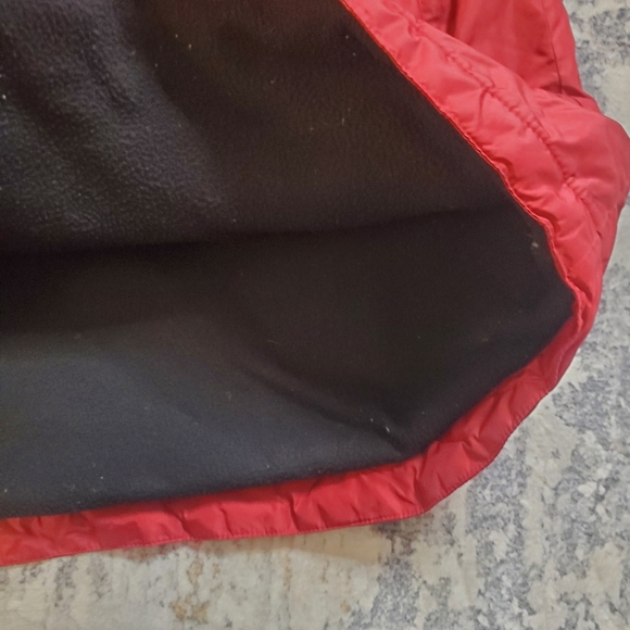 Vintage GAP Women's Red Fleece Lined Anorak Pullover Jacket sz Medium - Picture 5 of 16